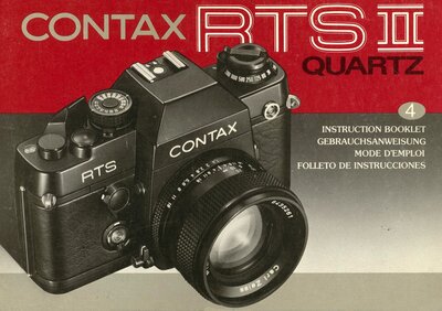 Le Contax RTS II : l'évolution de la lignée Porsche