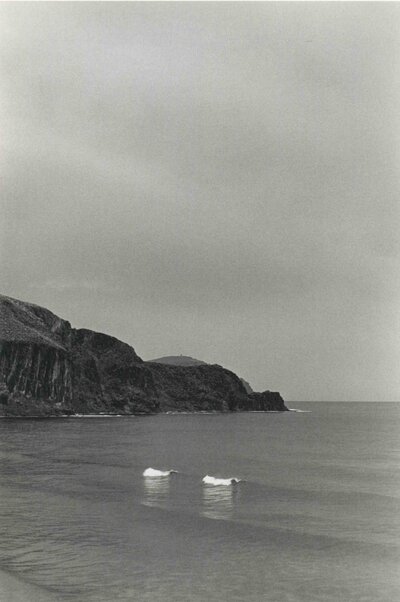 Bernard Plossu - Les deux vagues Les deux vagues