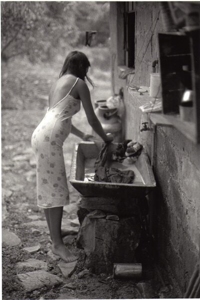 Bernard Plossu - Portrait de Françoise Françoise