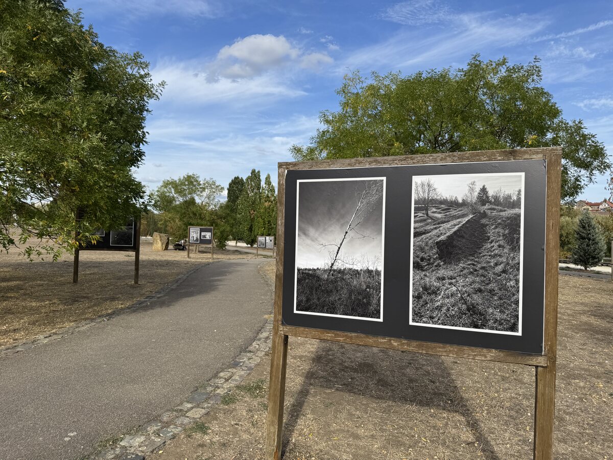 Vernissage de l'exposition photographique Zone Rouge