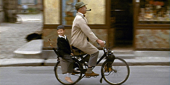 Jacques Tati - Mon Oncle - la ballade en Solex